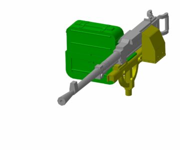 3D модель Пулемет СГМТ