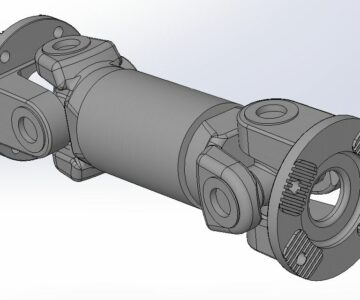 3D модель Вал карданный 6361ЯХ