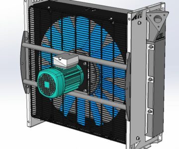 3D модель Маслоохладитель ASA 0376