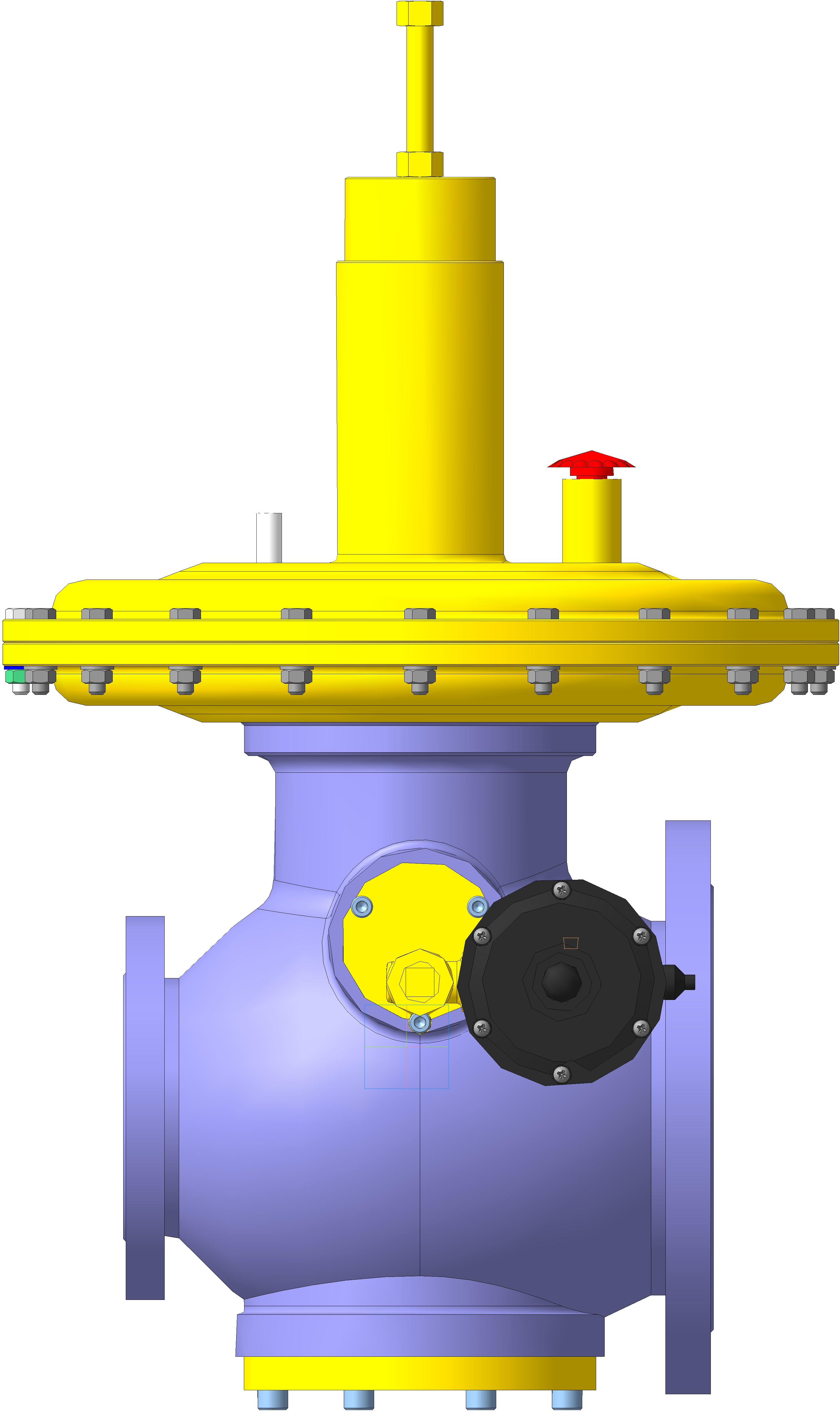 3D модель Регулятор давления газа Tartarini MBN 100*200