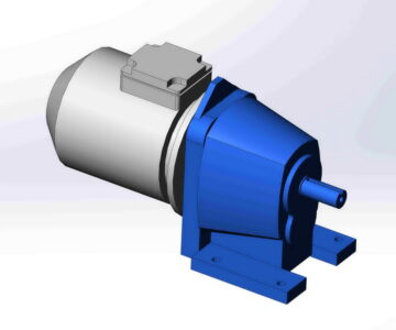 3D модель Мотор-редуктор 4МЦ2С-63 71В6