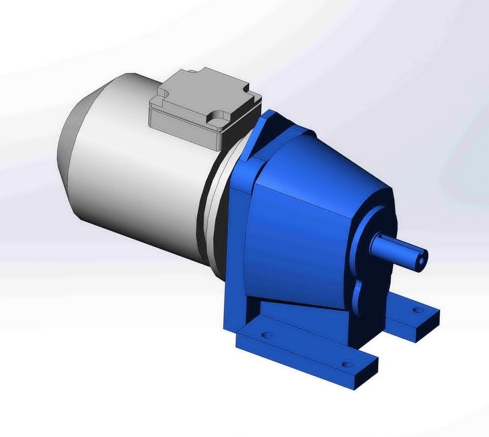 3D модель Мотор-редуктор 4МЦ2С-63 71В6