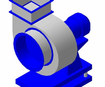 3D модель Вентилятор ВР-280-46 №4
