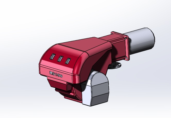 3D модель Газовая горелка Riello RS190