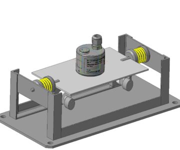 3D модель Стенд для испытания датчика вибрации