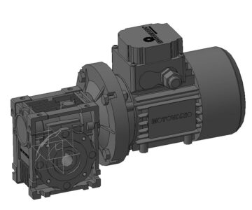 3D модель Мотор-редуктор NMRV040-100 0.18кВт В5