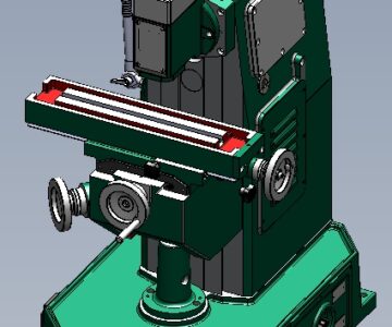 3D модель 3D Модель станка НГФ-110