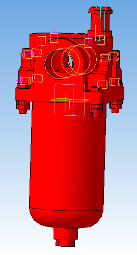 3D модель Фильтр ФГ 25-1.32