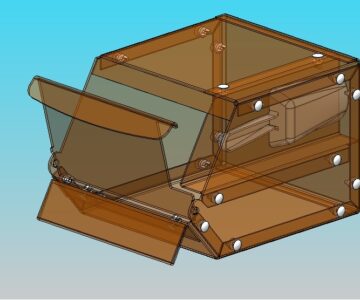 3D модель Диспенсер для сыпучих продуктов.