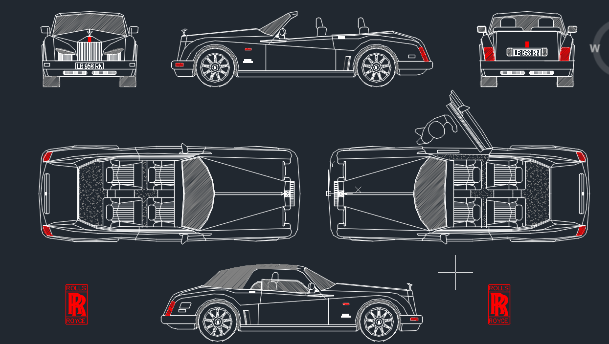 3D модель Rolls-Royce Antibes