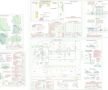 Чертеж Проект производства работ на ремонт мягкой кровли