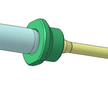 3D модель Приспособление для запрессовки направляющей втулки клапана ВАЗ-2107 (3D модель)