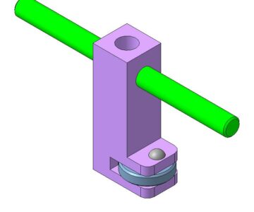 3D модель Ключ для отвертывания шпилек