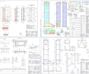 3D модель Укрытие газохода приточной системы