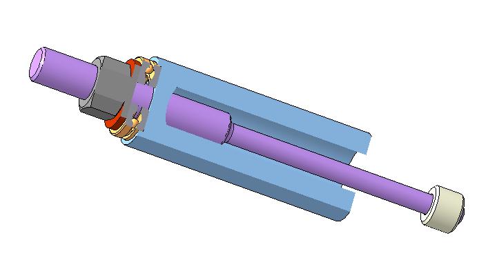 3D модель Съемник направляющей втулки клапана двигателя ЗМЗ-513 (3D модель)