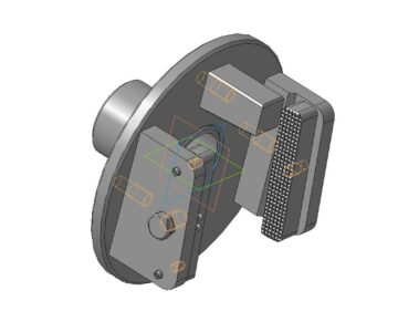 3D модель Приспособление для обработки клина задвижки Ду 100 С 23 201-0160-100