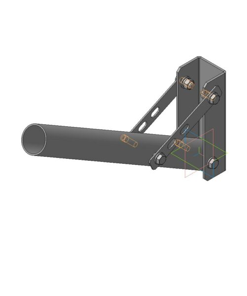 Кронштейн КР-2 - Чертежи, 3D Модели, Проекты, Электроснабжение и освещение