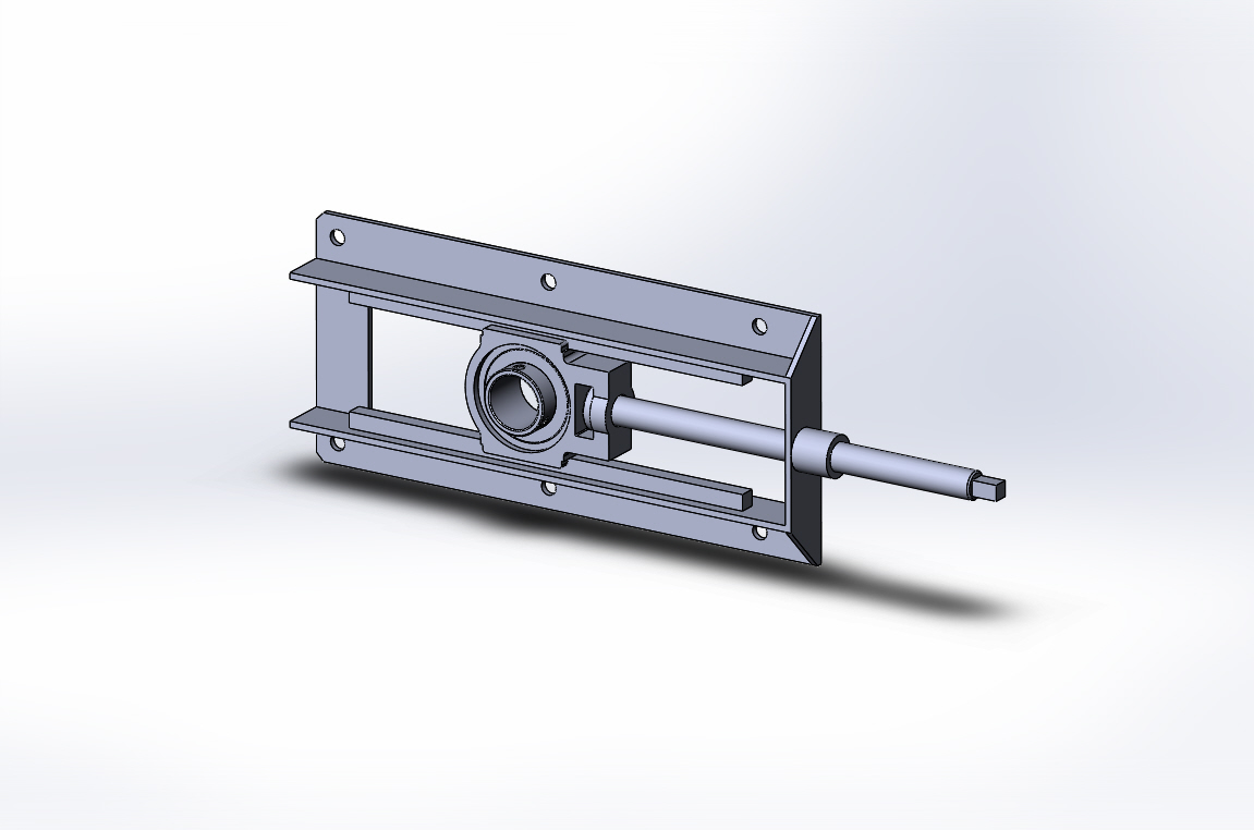 3D модель Узел натяжной UCT210+WB