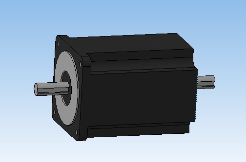 3D модель Модель шагового двигателя