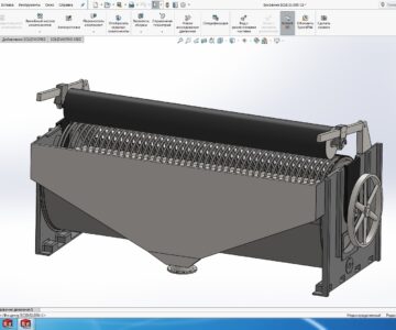 3D модель Сгуститель массы