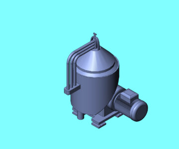 3D модель Серапатор центробежный Тип СЛ-5