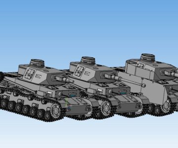 3D модель PzKpfw IV