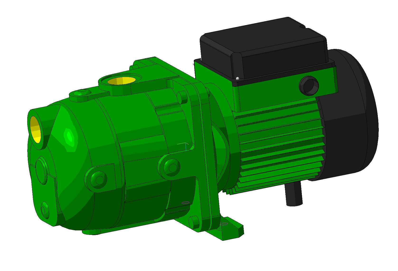 3D модель Насос JET-82