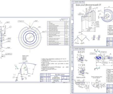 Чертеж Разработка режущего инструмента( дисковый долбяк, метчик машинный М16, дискового фасонный резец)