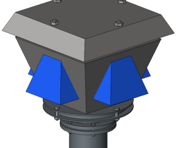 3D модель Клапан дыхательный КДС-3000