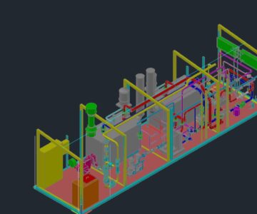 3D модель Котельная 1800 кВт