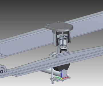 3D модель Пневморессора автомобиля КАМАЗ-5320