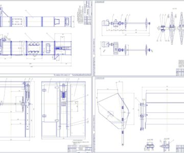 Чертеж Проектирование ковшового элеватора