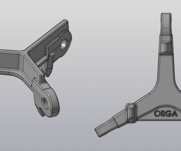 3D модель Гребенка ORGA