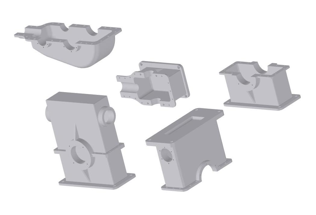 3D модель Корпуса редукторов