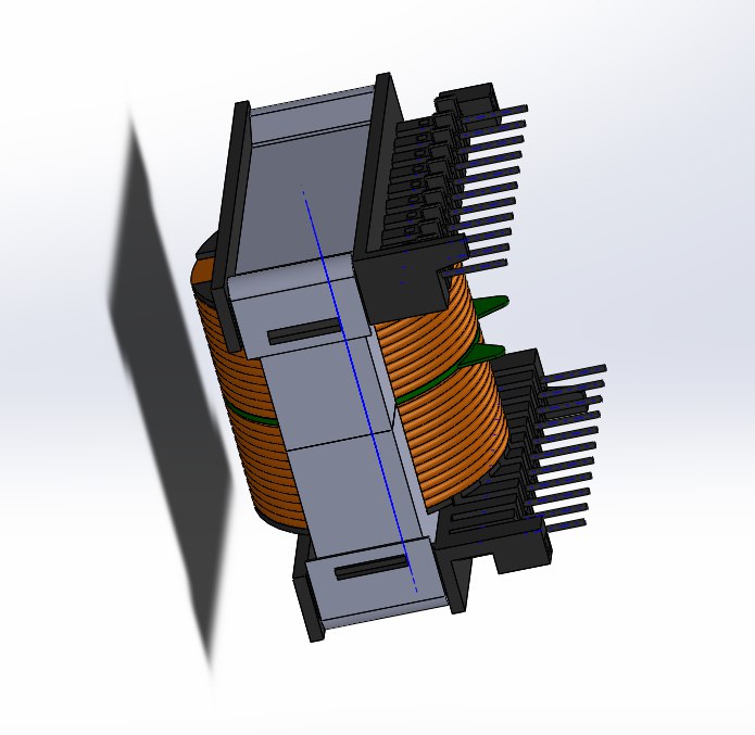 3D модель Трансформатор в  SolidWorks