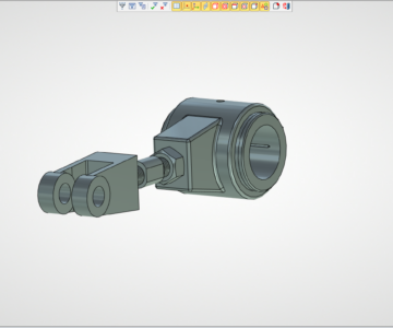 3D модель Тяга МЧ00.71.00.00 T-Flex