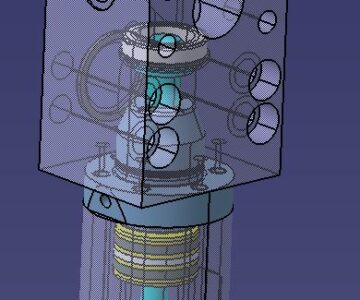 3D модель Клапан отсечной