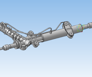 3D модель Рулевая рейка MB Sprinter FENOX SR17209