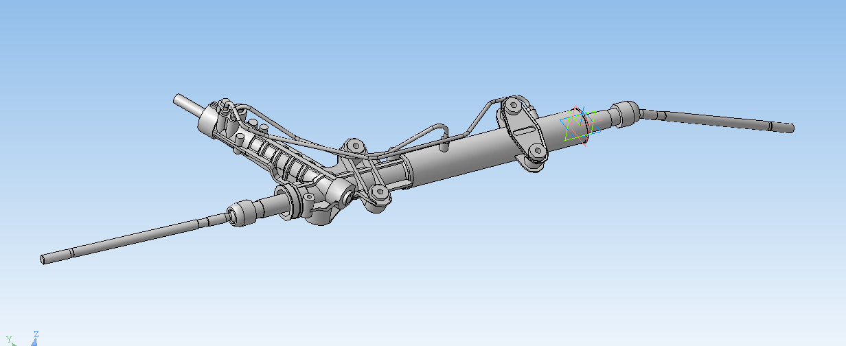 3D модель Рулевая рейка MB Sprinter FENOX SR17209