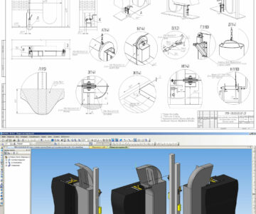 3D модель Приспособление для подъема вентиляционной заслонки