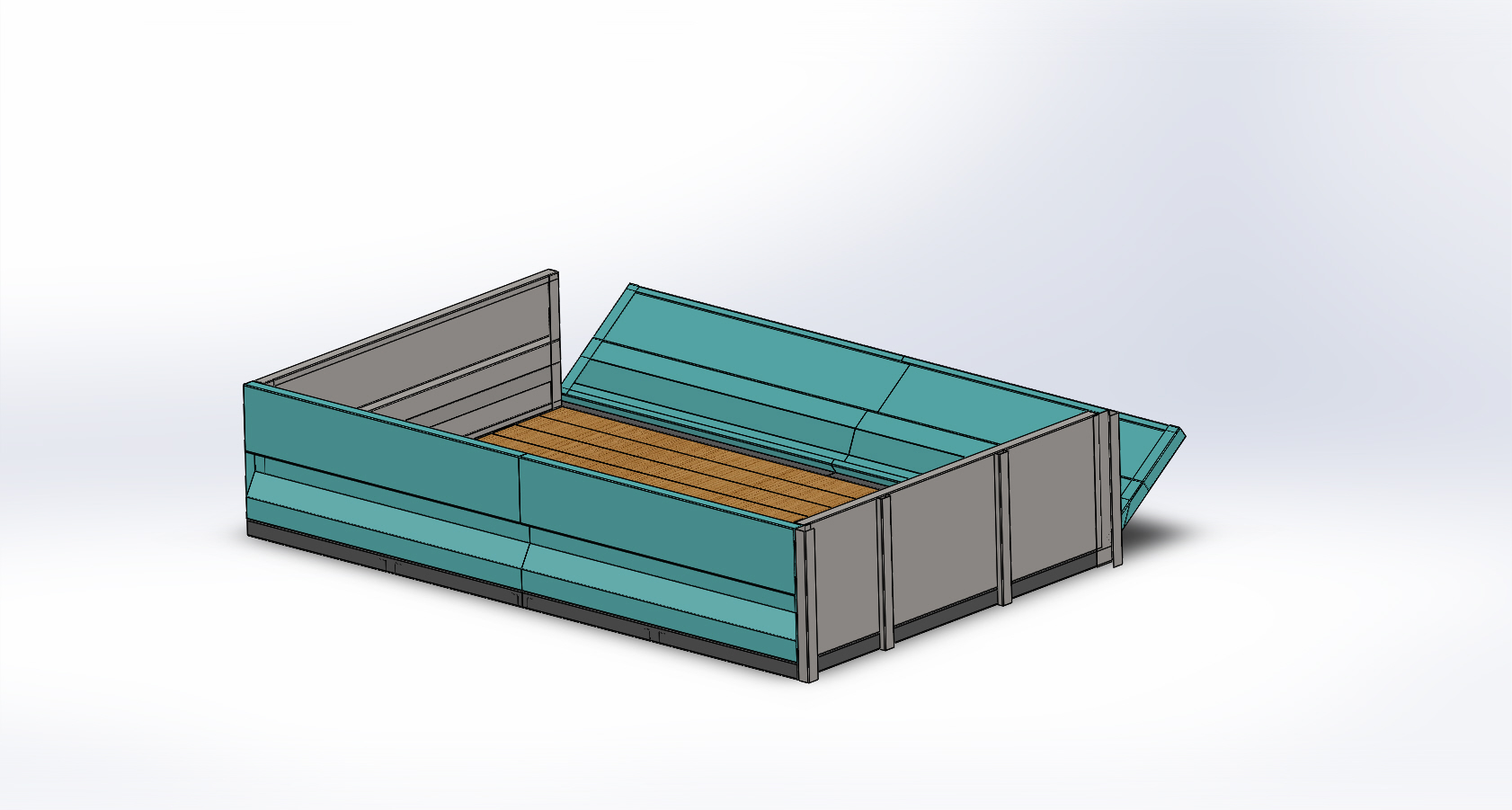 3D модель Кузов для Газели