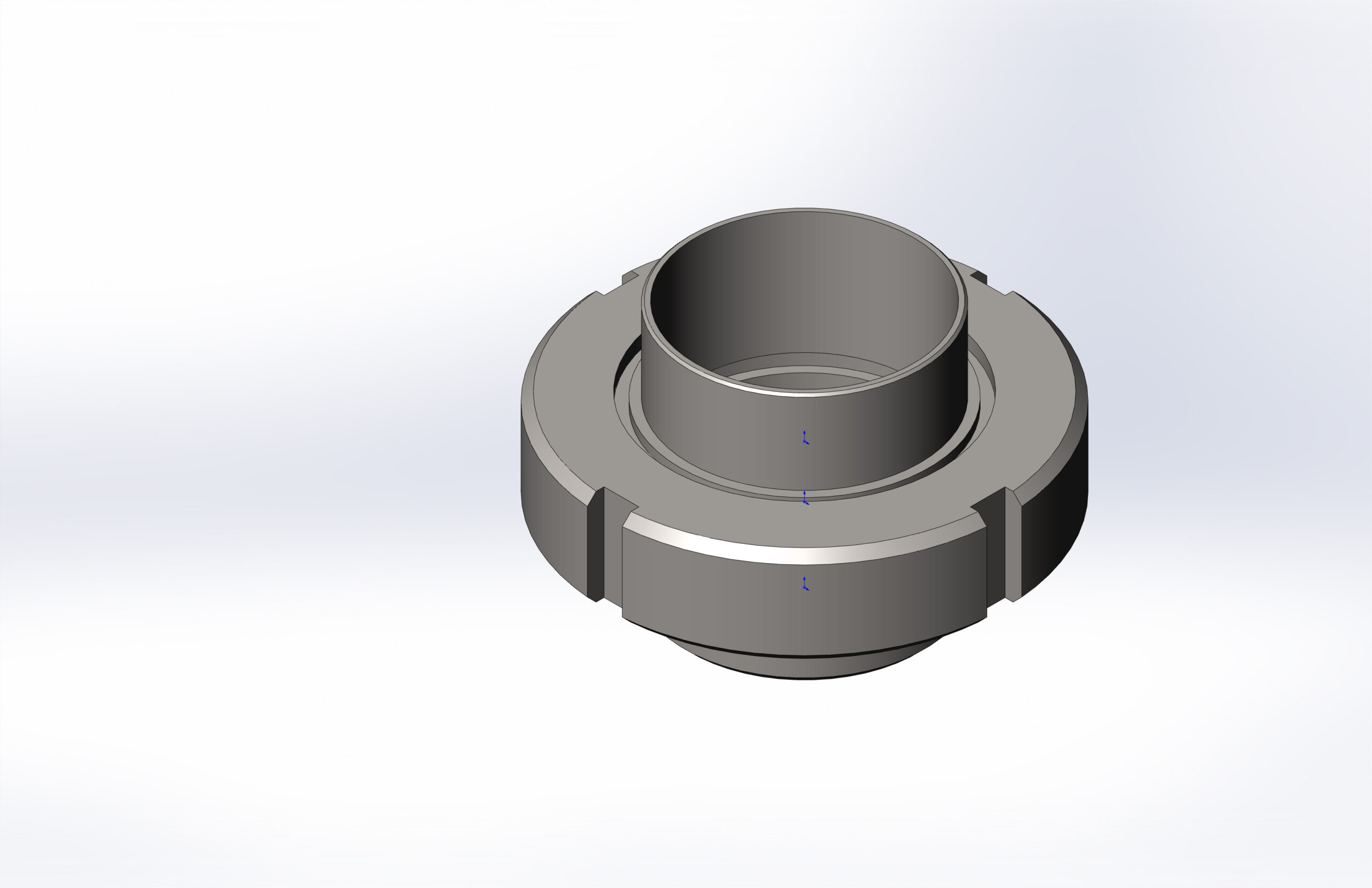 3D модель Американки DN 20 - DN 80