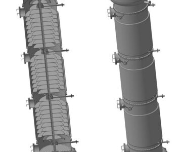 3D модель Роторно дисковой экстрактор