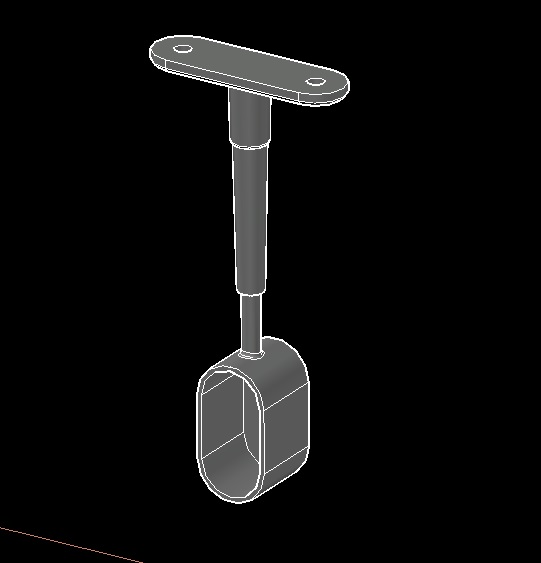 3D модель Штангодержатель выносной