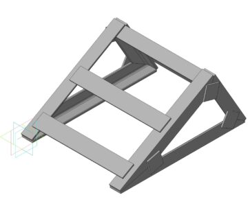 3D модель Приспособление противооткатное