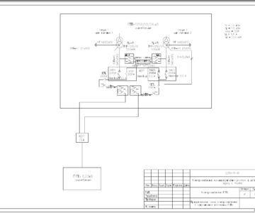 Чертеж Электроснабжение ГРПБ