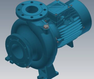 3D модель Насос Calpeda NM4 80-20A