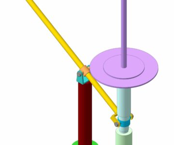 3D модель Подставка для индукционной закалки