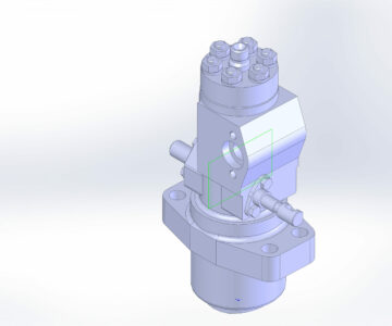 3D модель ТНВД Д49