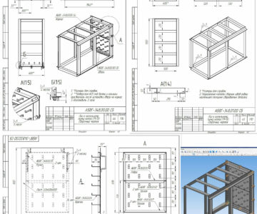 3D модель Лазы к котельному пучку котла ГМ-50